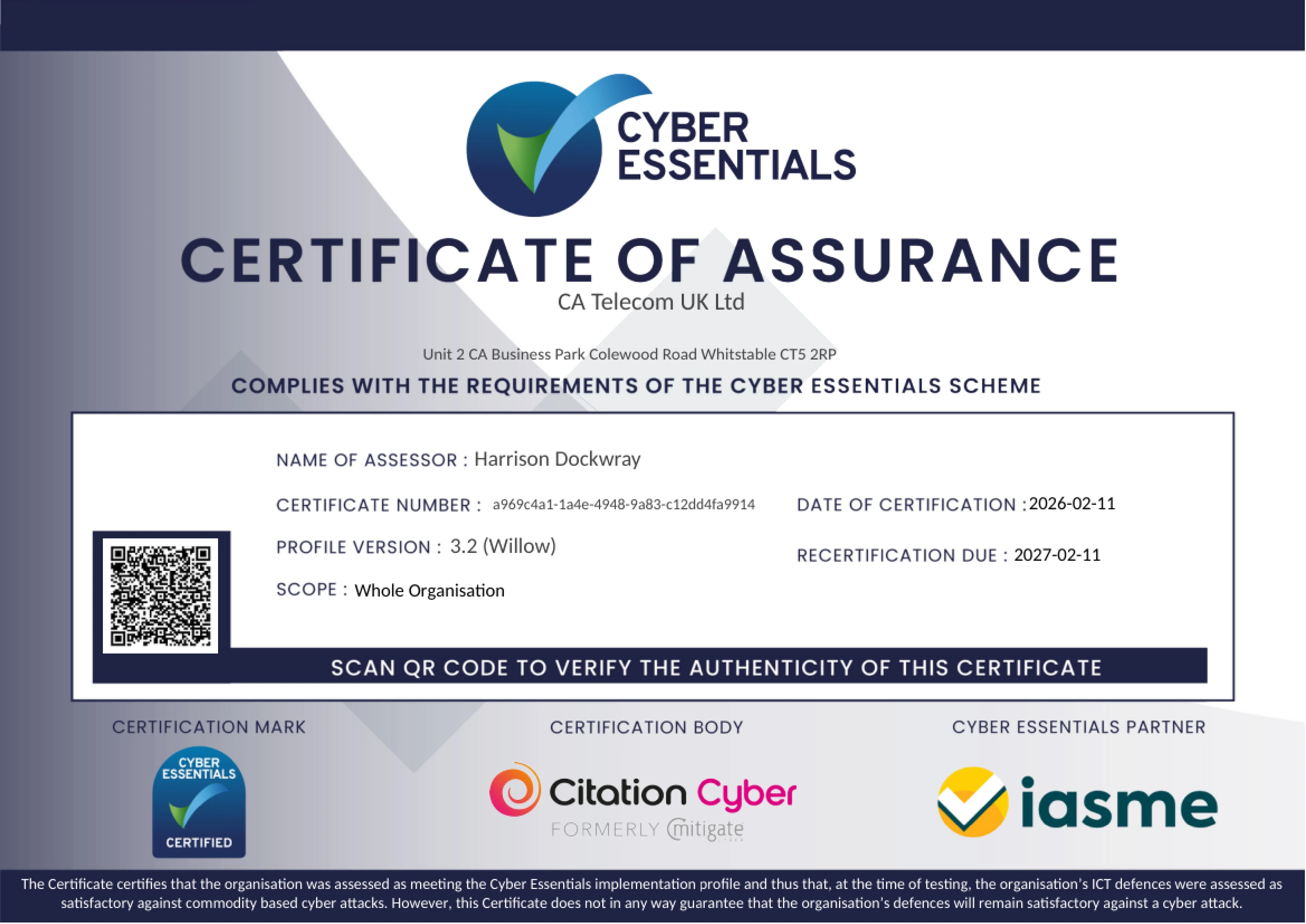 CAT-Cyber-Essentials-cert-2026